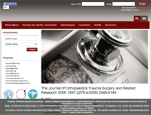 Tablet Screenshot of ortopedia.medicalproject.com.pl
